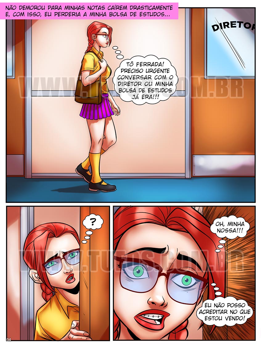 A Nerd Ninfomaníaca - Buceta de estudos - 04