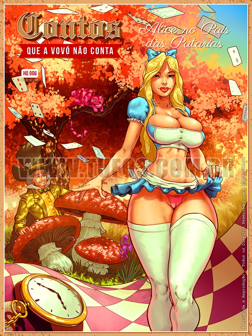 Contos que a Vovó não Conta - Alice no País das Putarias - 01