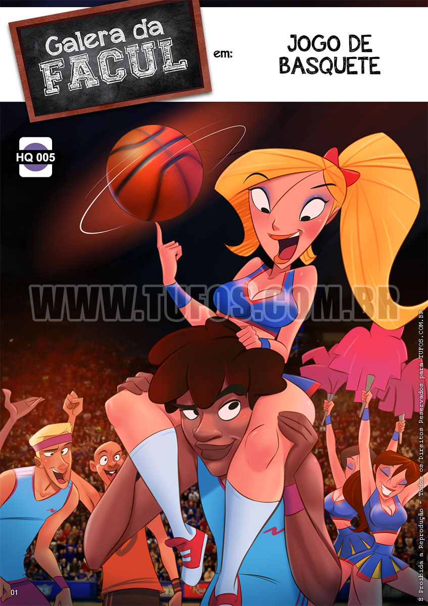 Galera da Facul - Jogo de basquete - 01