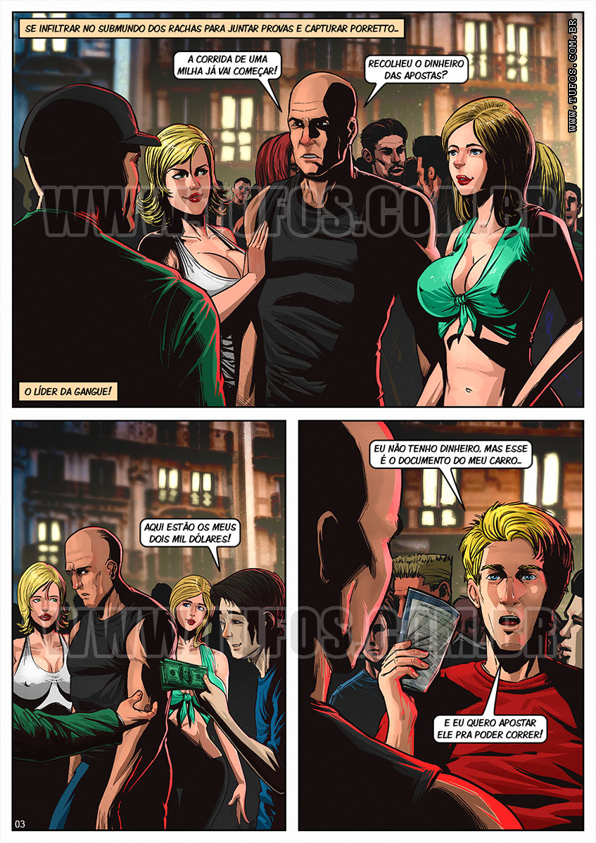Hollywood em Quadrinhos - Velozes e Furiosos - 03