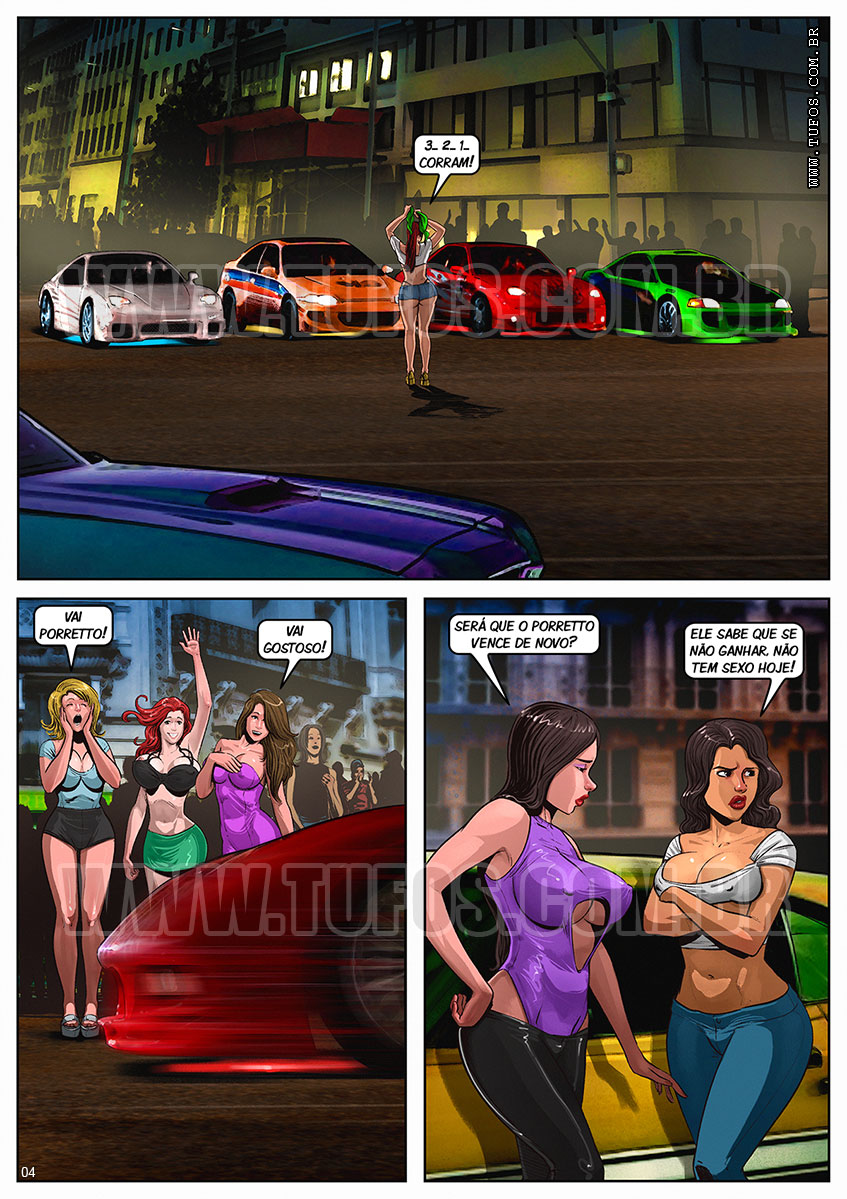 Hollywood em Quadrinhos - Velozes e Furiosos - 04