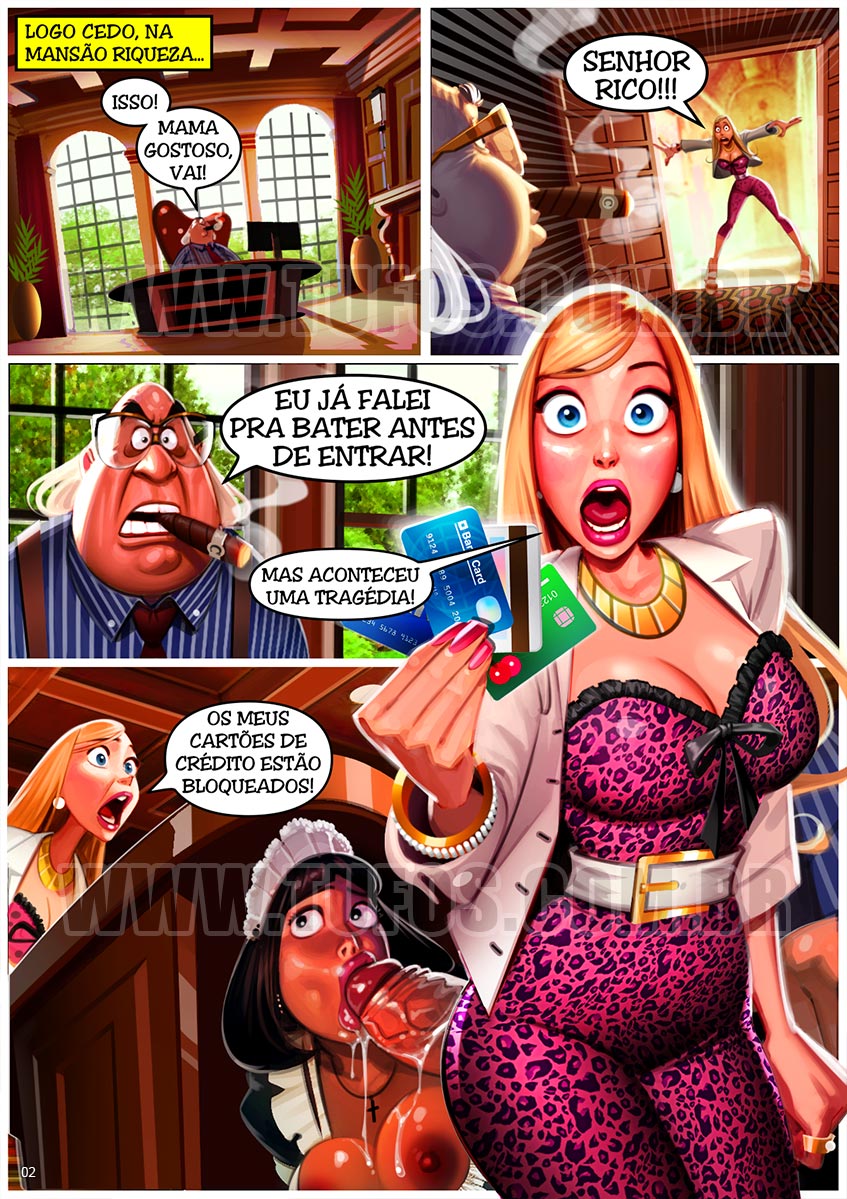 Mansão Riqueza - Estourando o cartão de crédito - 02