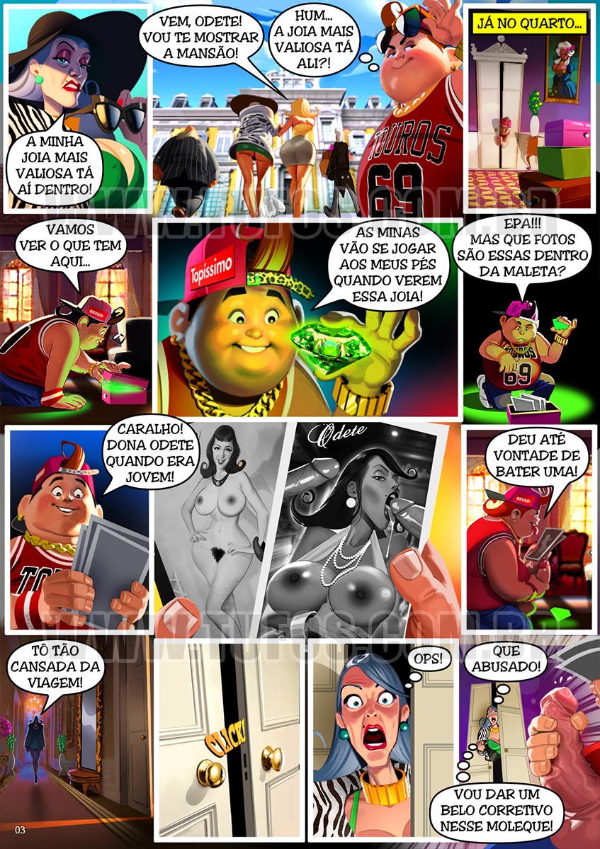 Mansão Riqueza - A esmeralda da madame - 03