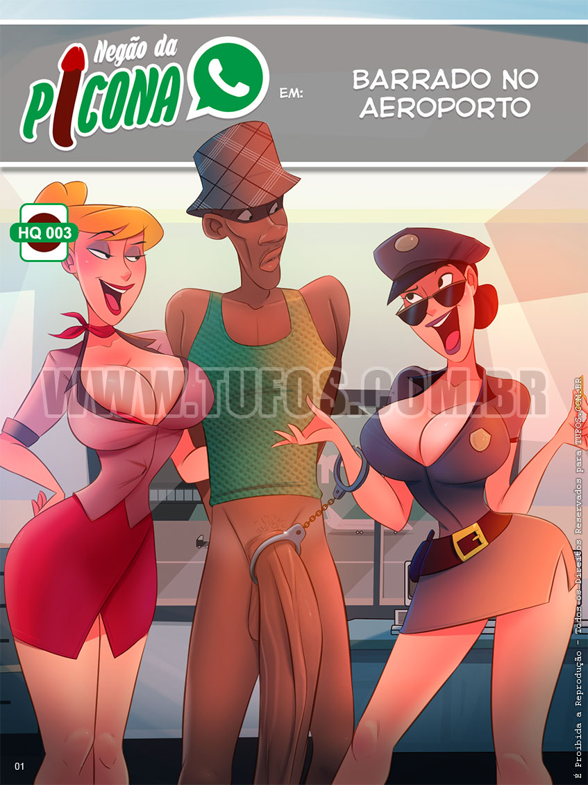 Negão da Picona - Barrado no aeroporto - 01