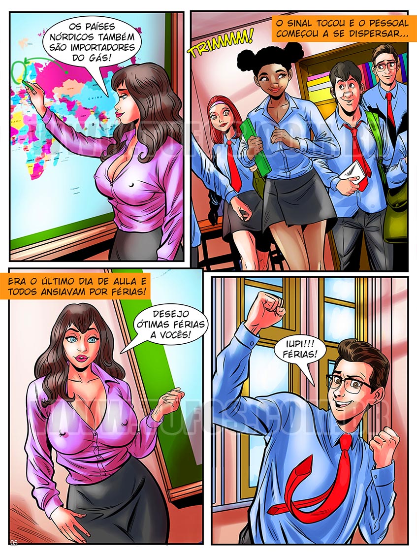 O Nerd Comedor - A professora de olhos azuis - 05