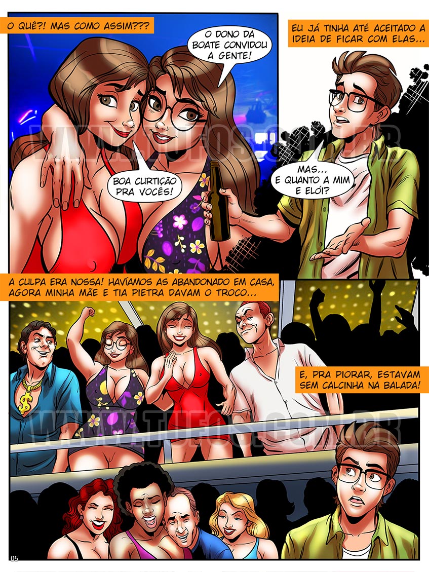 O Nerd Comedor - Sem calcinha na balada - 05