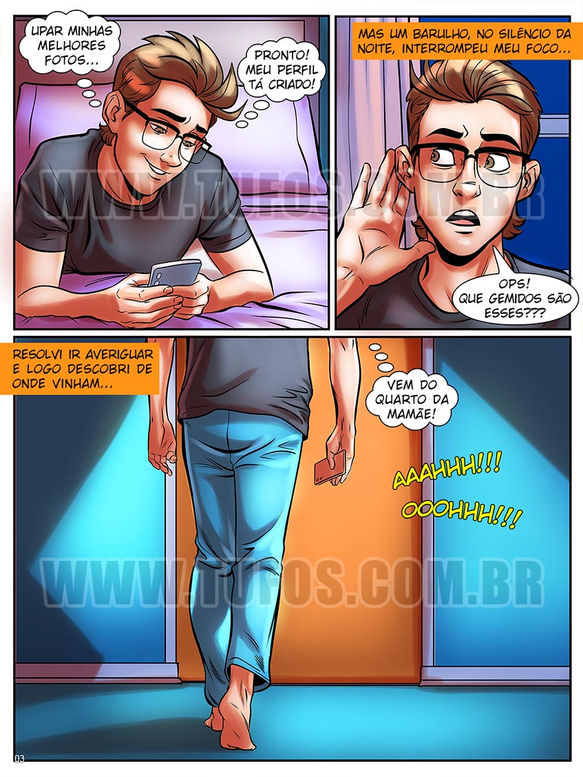 O Nerd Comedor - Três mulheres na cama - 03