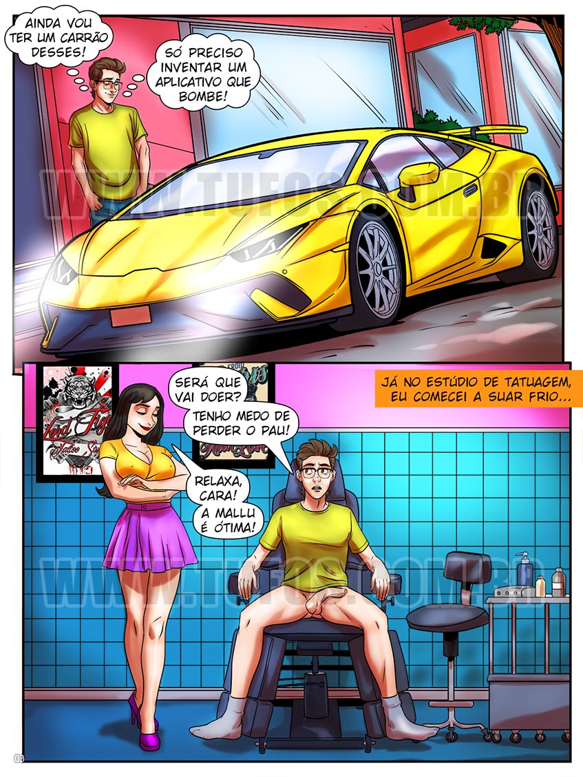 O Nerd Comedor - Tatuagem na piroca - 03