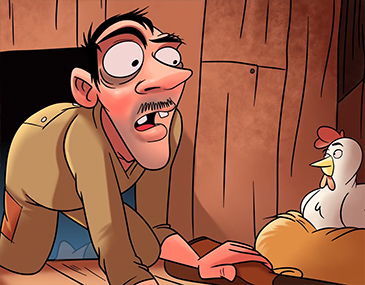 Tem raposa no galinheiro - 06