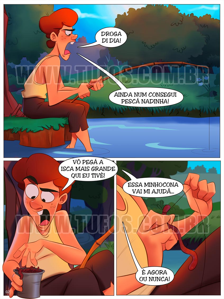Os Caipiras - Lorota de pescador - 02
