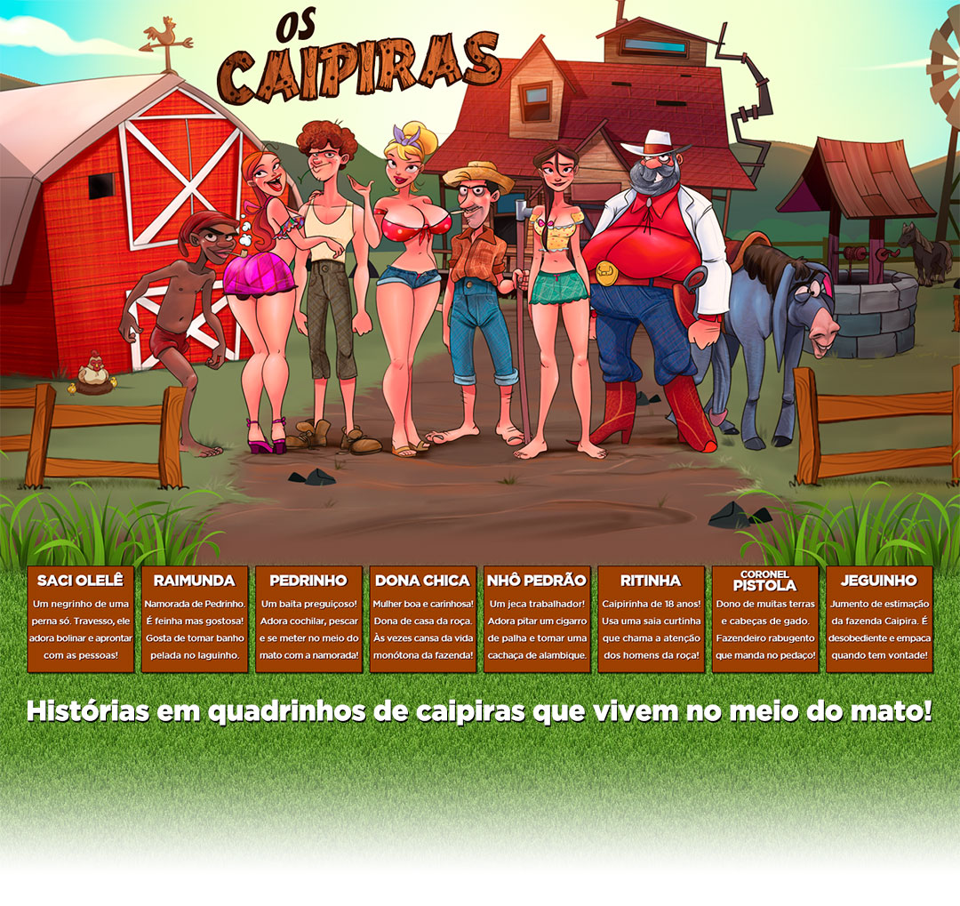 Jovem caipira olhando para a cidade