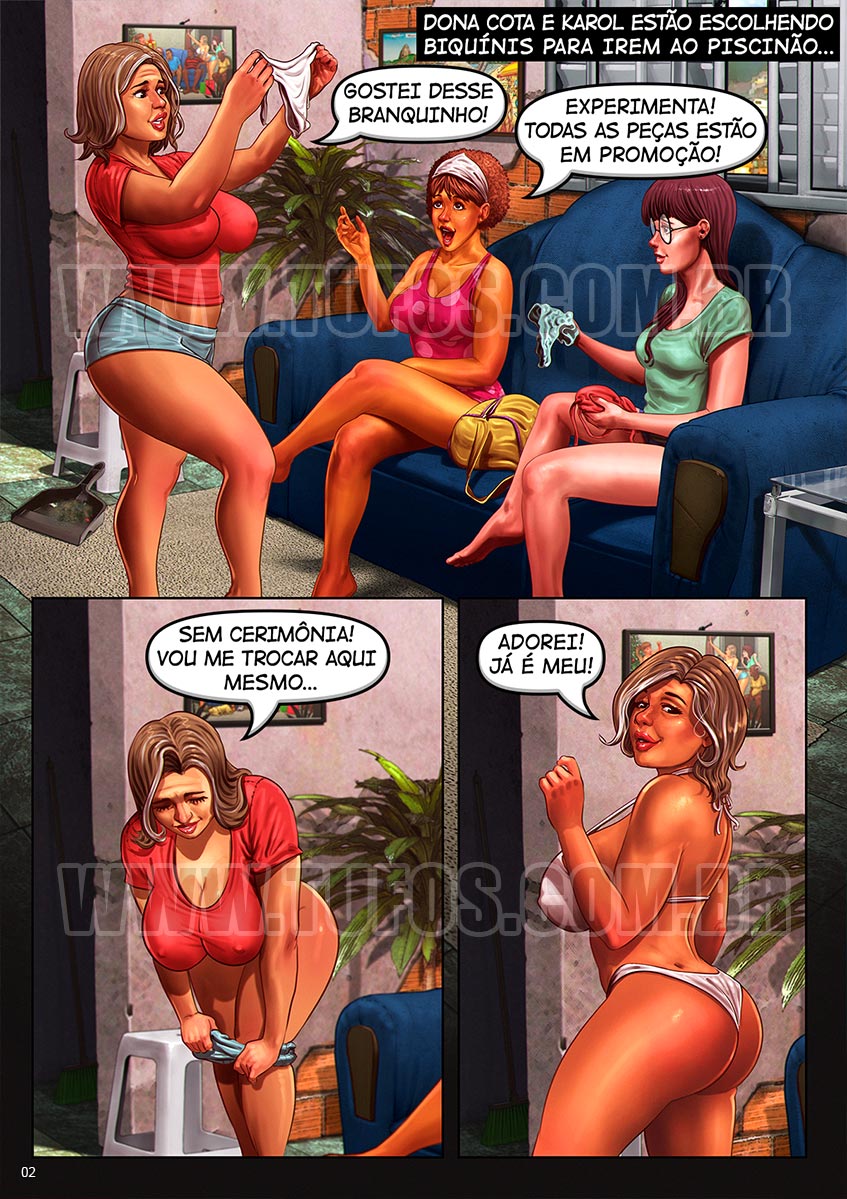 Os Favelas - Gang Bang no piscinão - 02