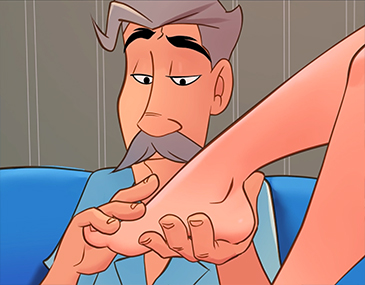 O pézinho delicado - 06