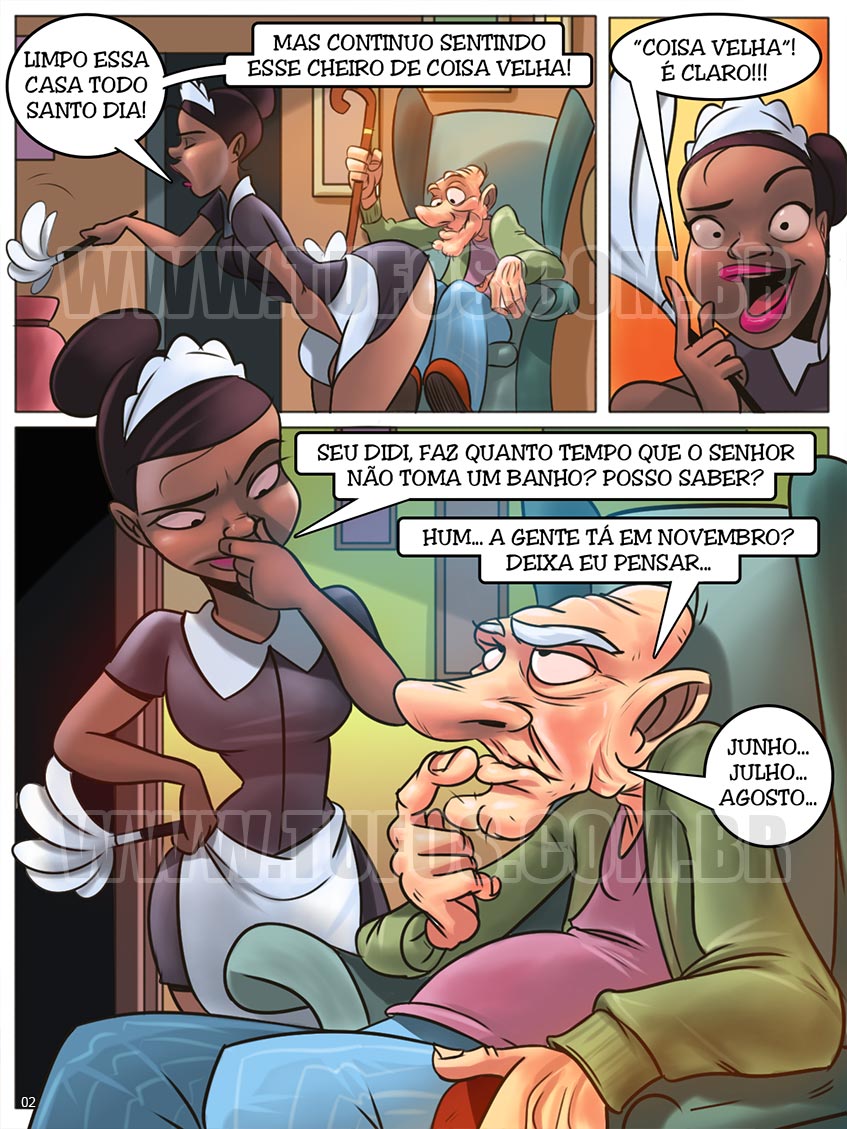 Família Sacana - Dando banho no Seu Didi - 02