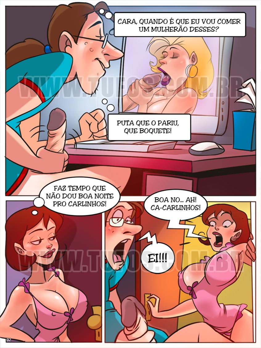 Família Sacana - Pornô antes de dormir - 02