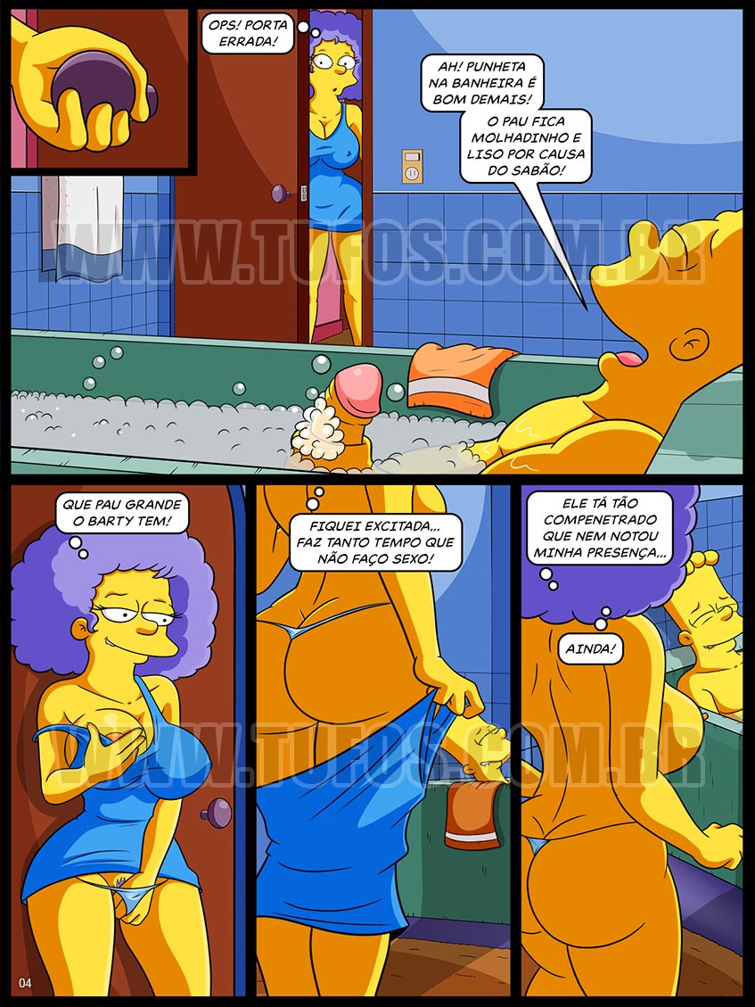 Os Simptoons - Putaria na banheira - 04