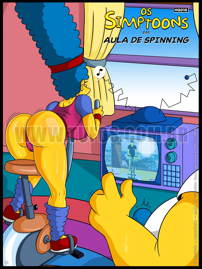 Os Simptoons - Aula de spinning - 01