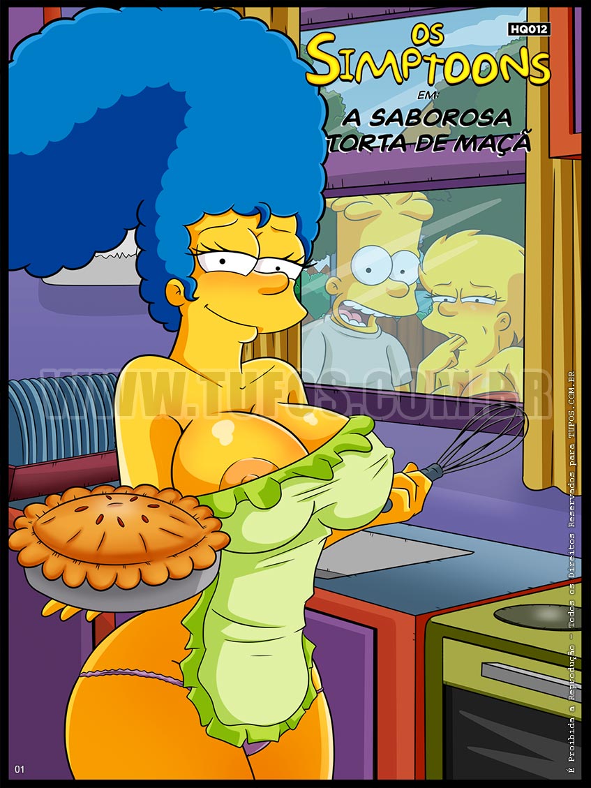 Os Simptoons - A saborosa torta de maçã - 01