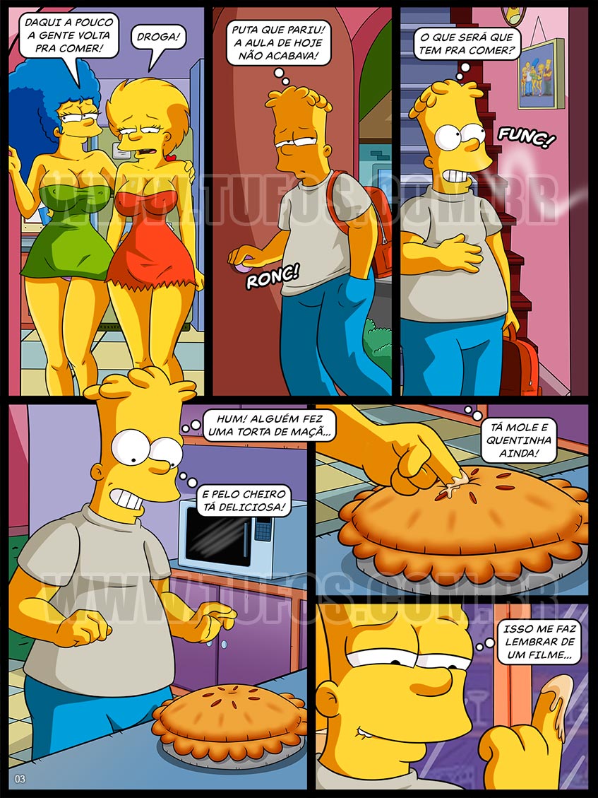 Os Simptoons - A saborosa torta de maçã - 03