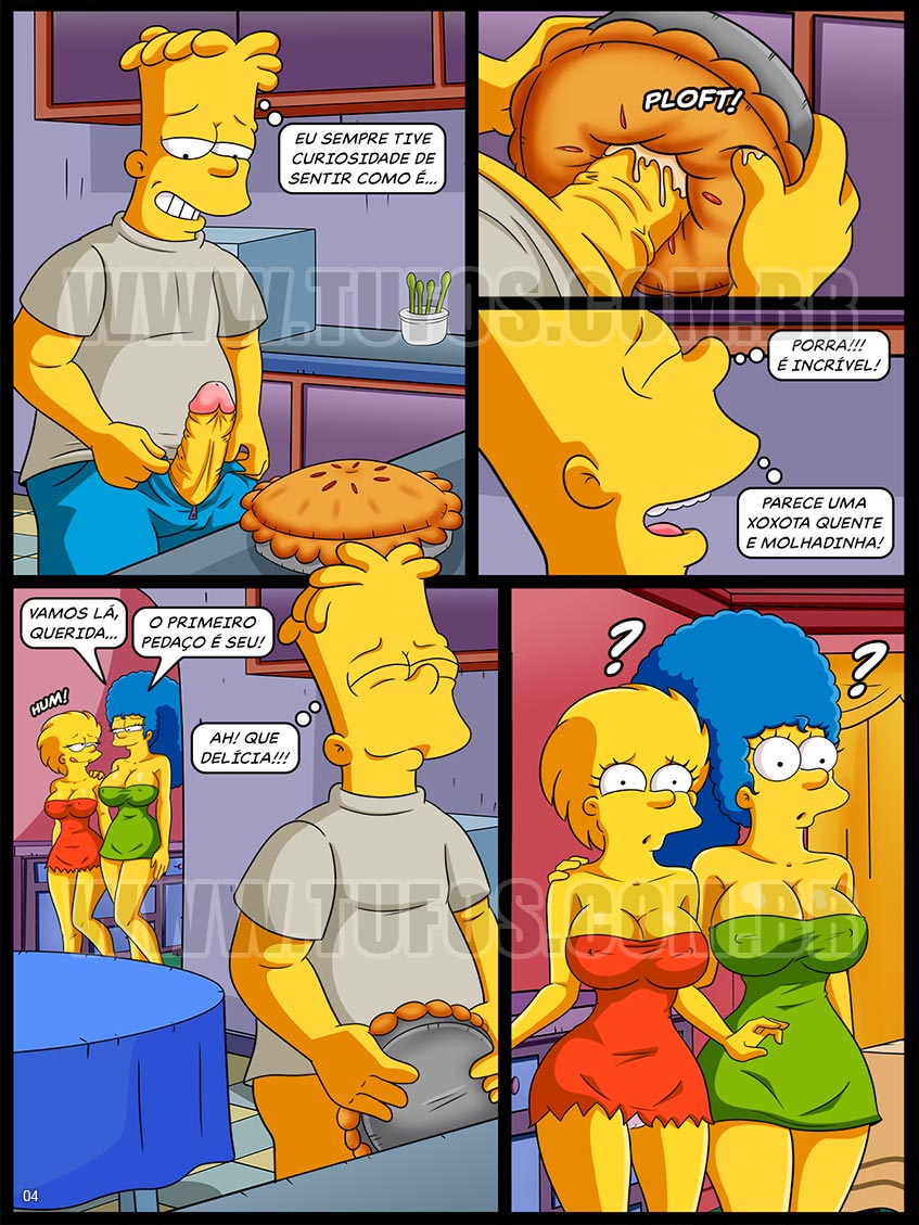 Os Simptoons - A saborosa torta de maçã - 04