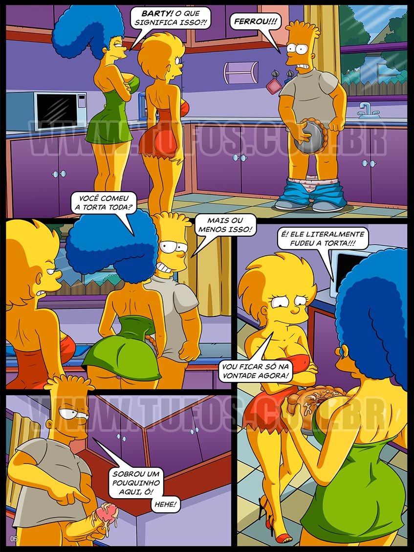 Os Simptoons - A saborosa torta de maçã - 05