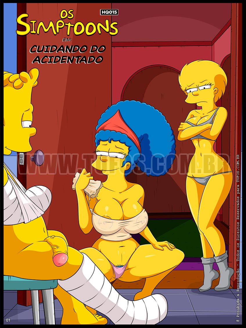 Os Simptoons - Cuidando do acidentado - 01
