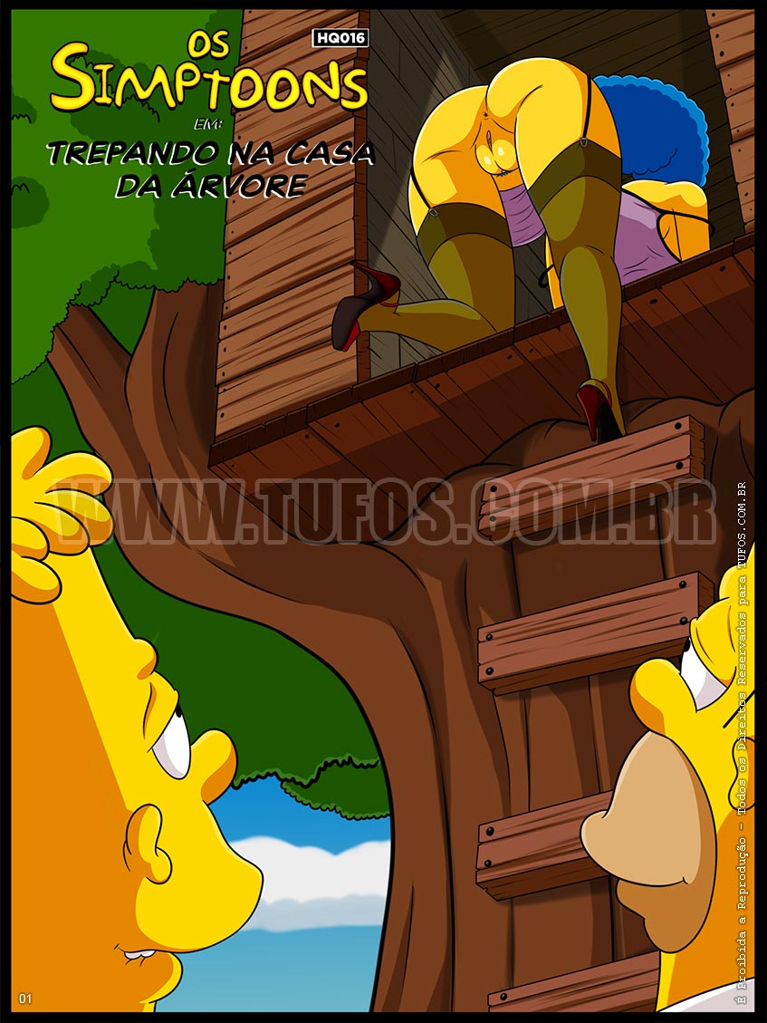 Os Simptoons - Trepando na casa da árvore - 01
