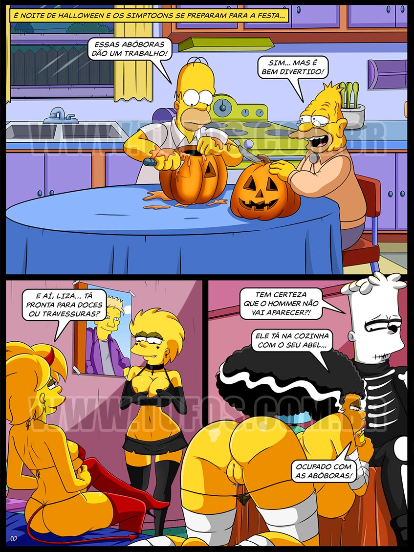 Os Simptoons - Noite de Halloween - 02