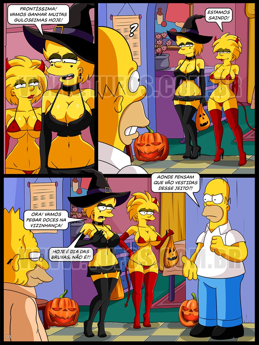 Os Simptoons - Noite de Halloween - 03