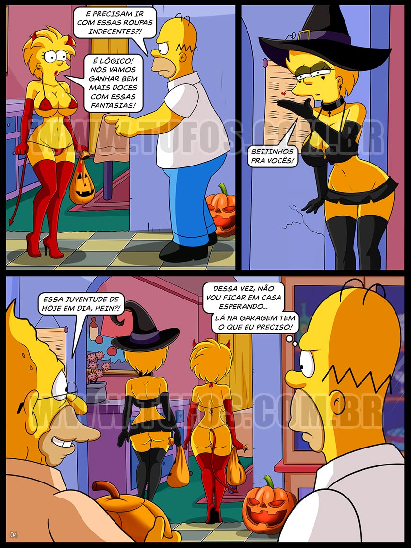 Os Simptoons - Noite de Halloween - 04