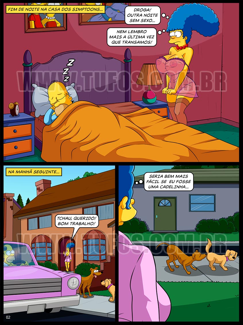 Os Simptoons - Cadela no cio - 02