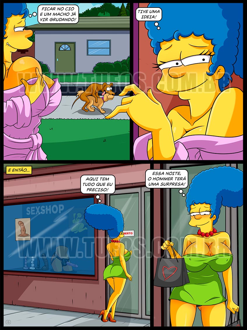 Os Simptoons - Cadela no cio - 03