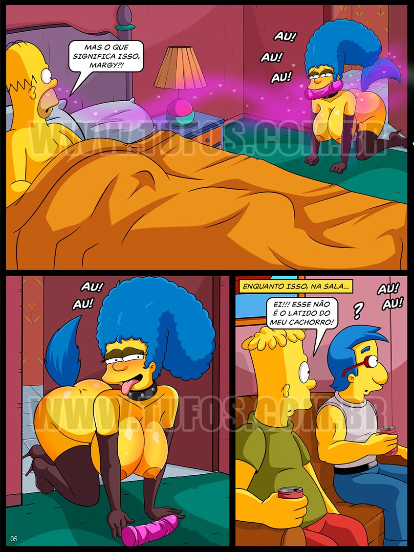 Os Simptoons - Cadela no cio - 05