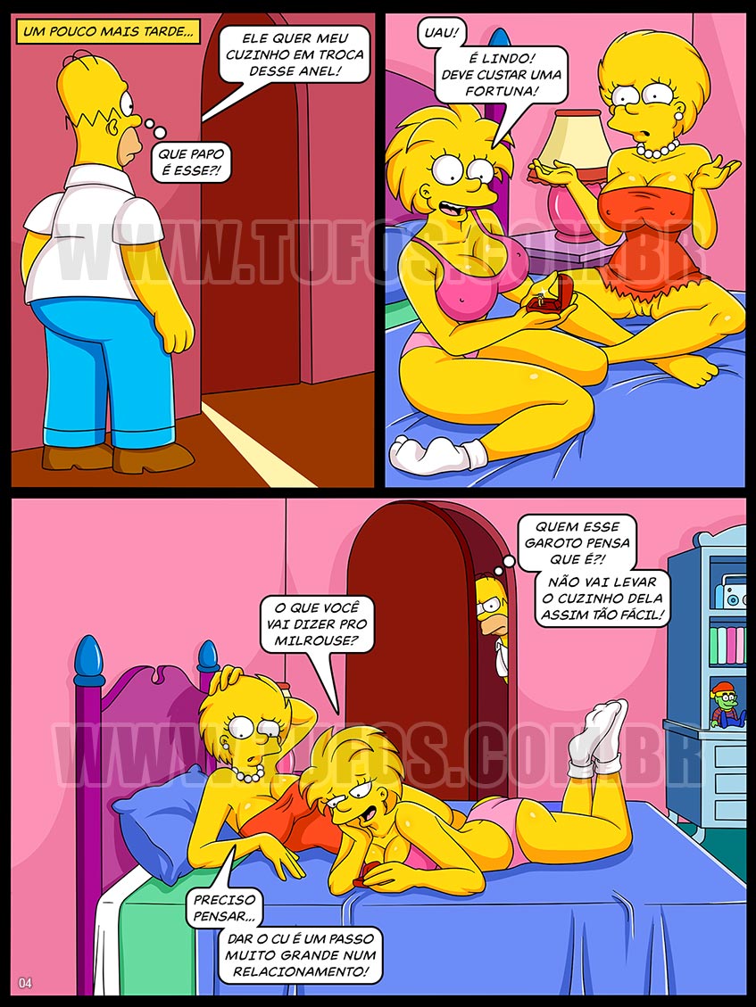 Os Simptoons - O valioso anel de diamantes - 04