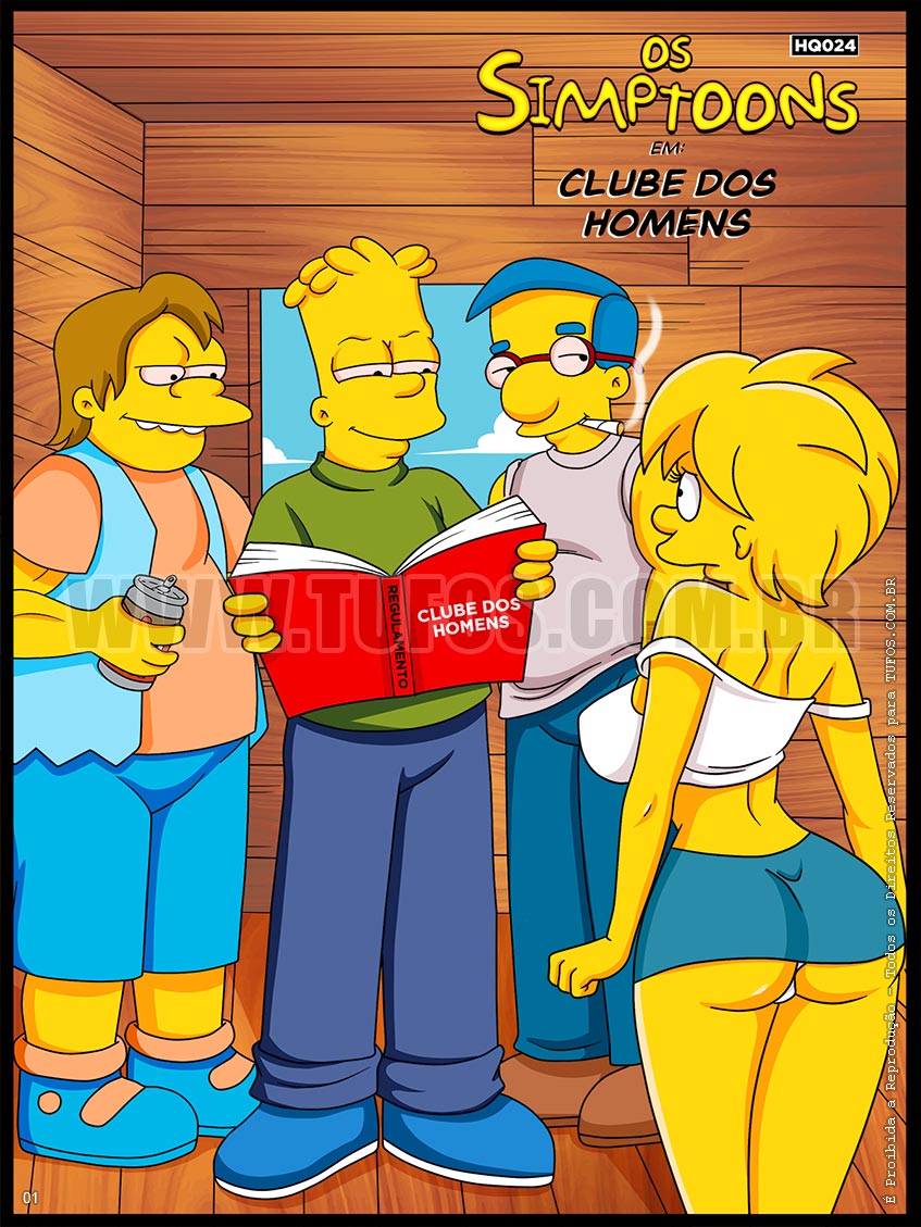 Os Simptoons - Clube dos homens - 01