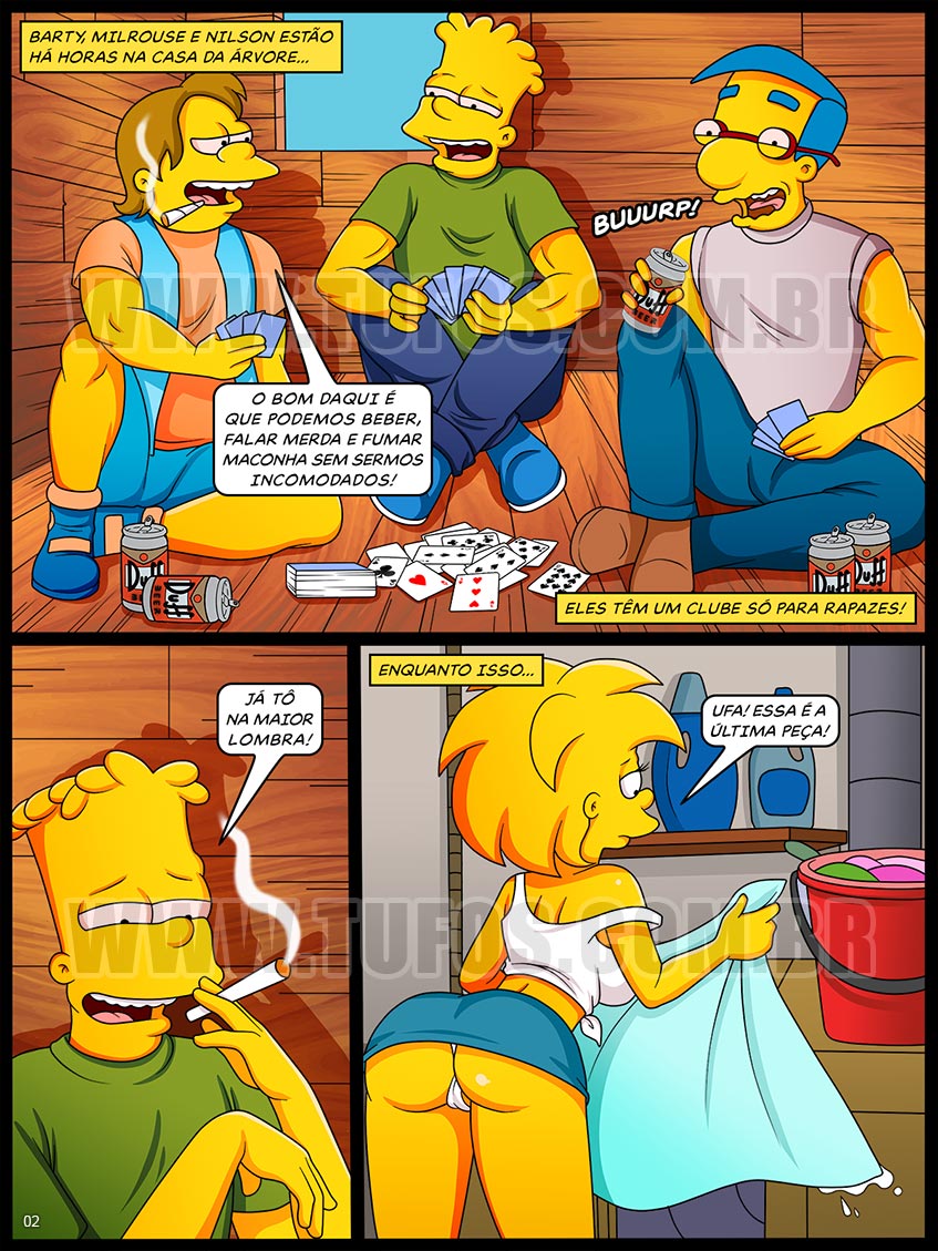 Os Simptoons - Clube dos homens - 02