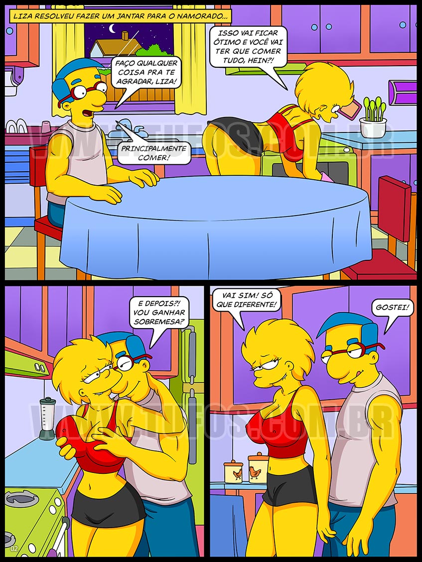 Os Simptoons - Uma sobremesa diferente - 02