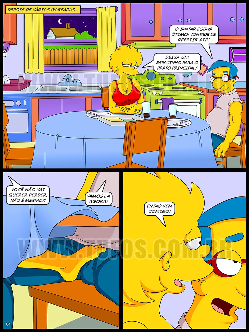 Os Simptoons - Uma sobremesa diferente - 04