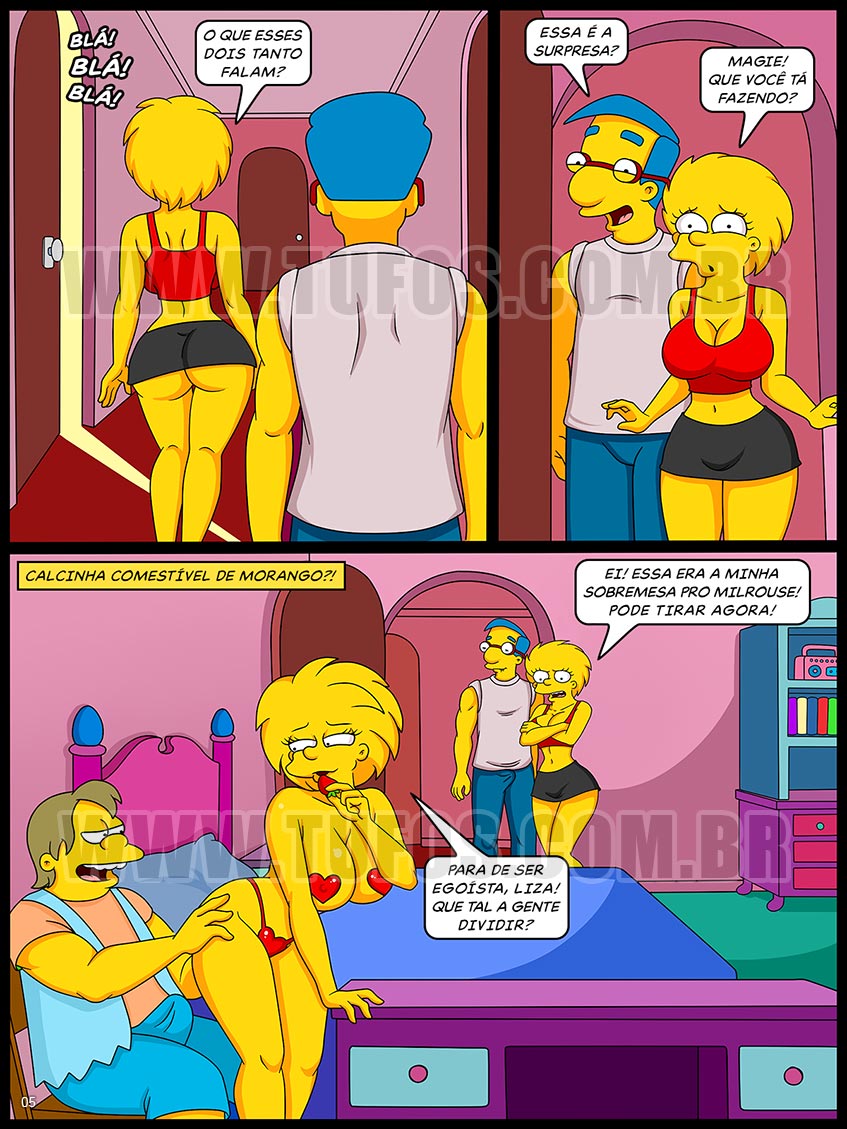 Os Simptoons - Uma sobremesa diferente - 05
