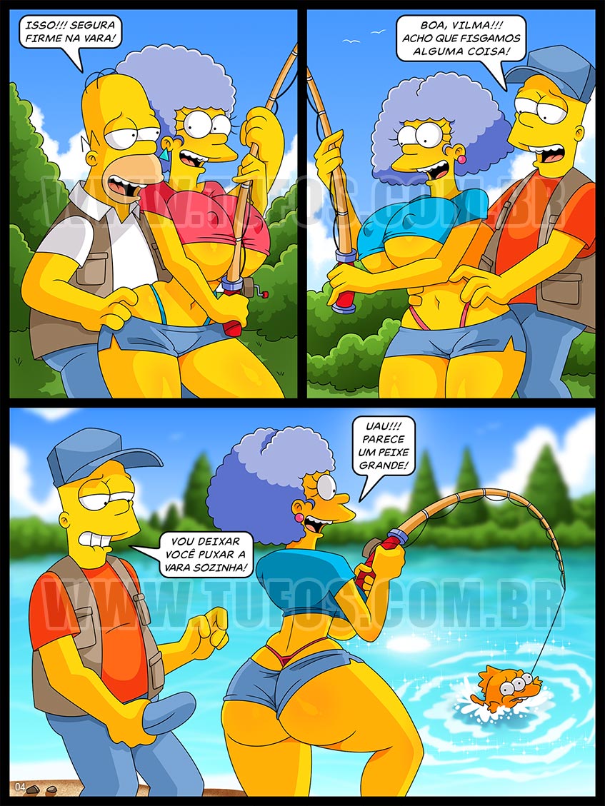 Os Simptoons - Putaria na pescaria - 04