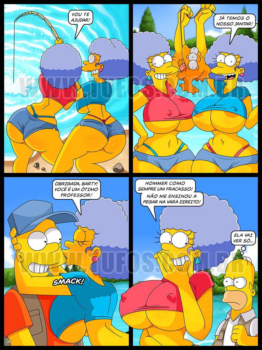 Os Simptoons - Putaria na pescaria - 05