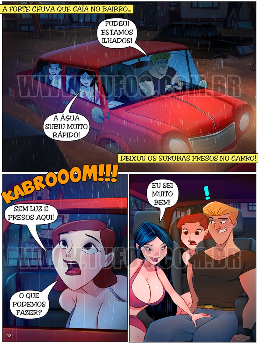 Os Surubas - Ilhados no carro - 02