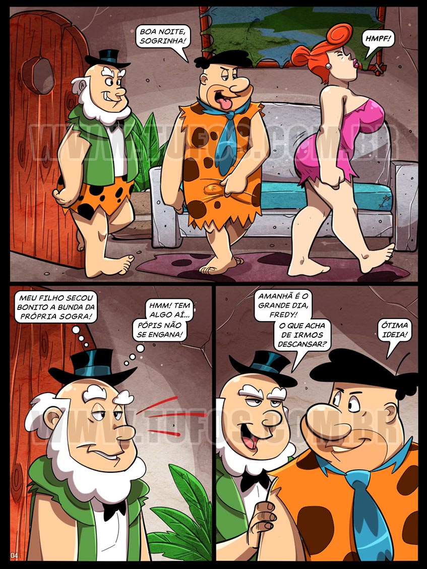 Os Flintstoons - Véspera de aniversário - 04