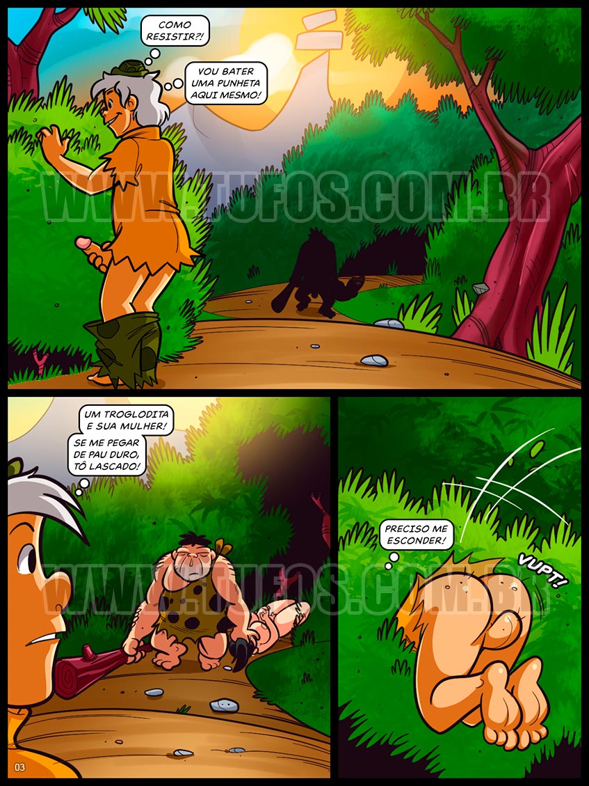 Os Flintstoons - Feromônio de fêmea - 03