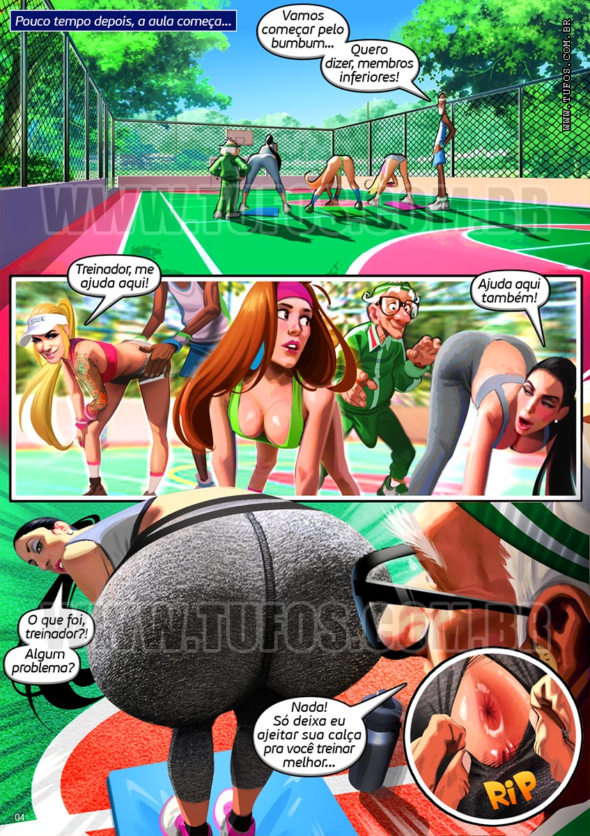 Os Velhos da Praça - Malhando o bumbum - 04