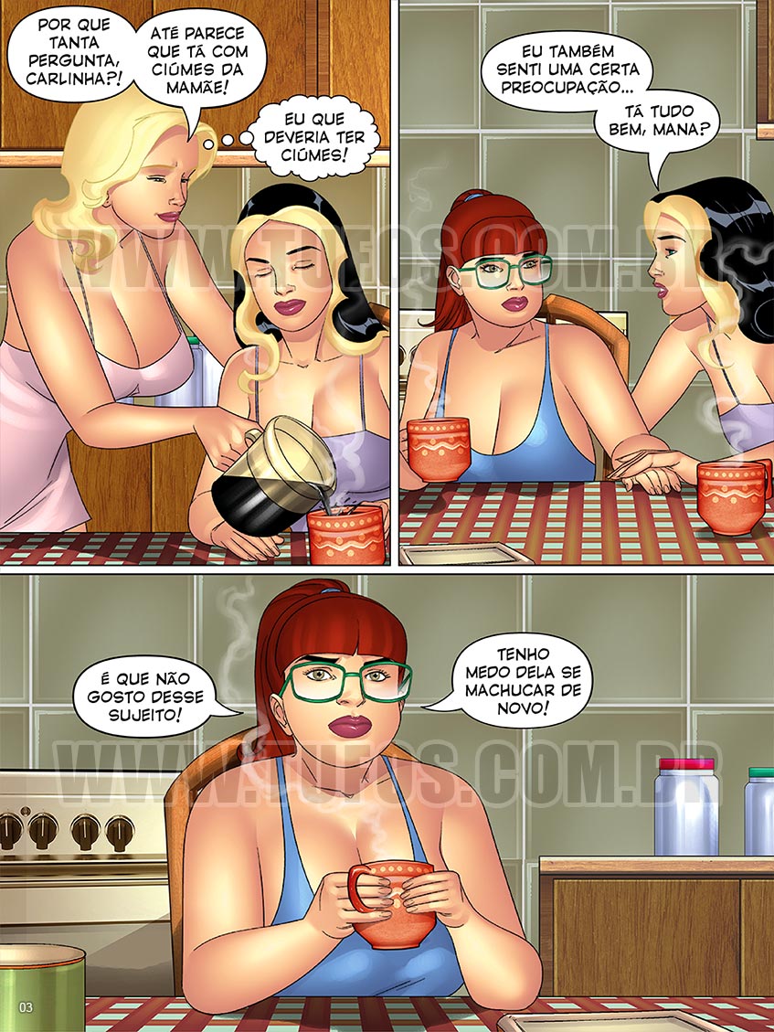 Tia, Primas e Cia - O macho alfa da casa - 03