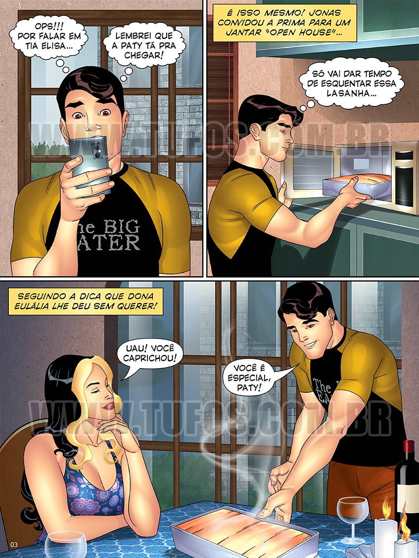 Tia, Primas e Cia - O cuzinho virgem da prima - 03